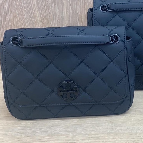 Tory Burch All Matte Small Black Shoulder Bag - Picture 6 of 15
